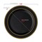 Black with Gold Edge Rim Plastic Dinnerware Value Set (120 Guests)
